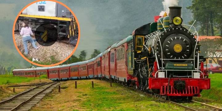 Un ciclista muerto dejó accidente en el norte de Bogotá con el Tren de La Sabana deja