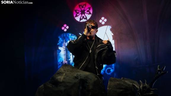 GALERÍA | Recycled J hace vibrar a Soria con el mejor rap y 'San Jorge'