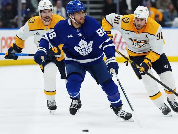 Maple Leafs' Nylander a game-time decision for rematch with Sabres