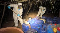 Aseguran Laboratorio Clandestino de Drogas en Sinaloa; Dan golpe a Grupo Criminal de 28 mdp