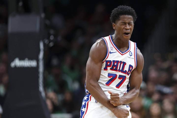 V.J. Edgecombe makes history to give 76ers hope: 'He was amazing'