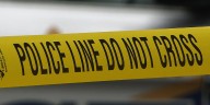 Man in hospital after being hit by vehicle