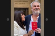 A los 73 años. El emotivo casamiento de David Lebón: los músicos famosos que oficiaron de testigos y los videos de la ceremonia