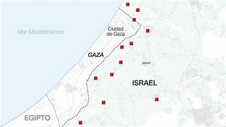 Israel y Hamas están reuniéndose indirectamente en Egipto