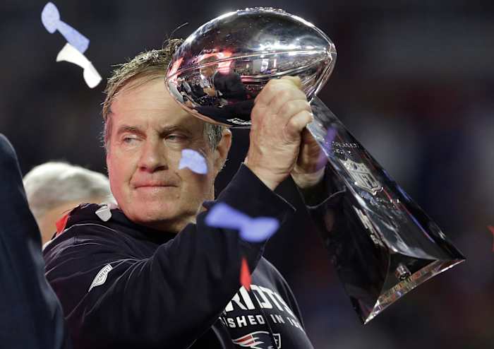 Bill Belichick among final 12 coaches for Pro Football Hall of Fame 2026 class