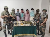 Assam rifles apprehend 4, seize yaba tablets worth Rs 69.61 crore