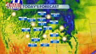 Mostly sunny and much cooler Monday afternoon across northern Utah