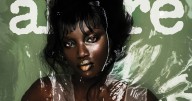 Anok Yai & Alex Consani Go Completely Nude on the 'Visually