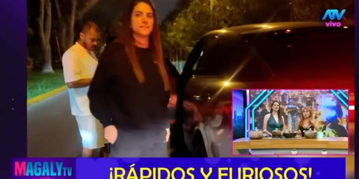 Suheyn Cipriani fue intervenida en San Borja por no portar documentos durante el Estado de Emergencia