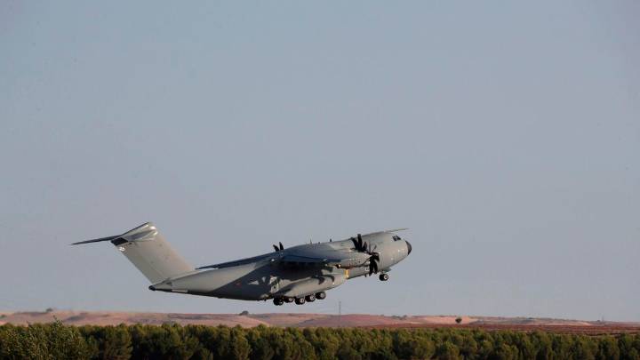 Despegan dos aviones del Ejército del Aire para evacuar a niños gazatíes gravemente enfermos