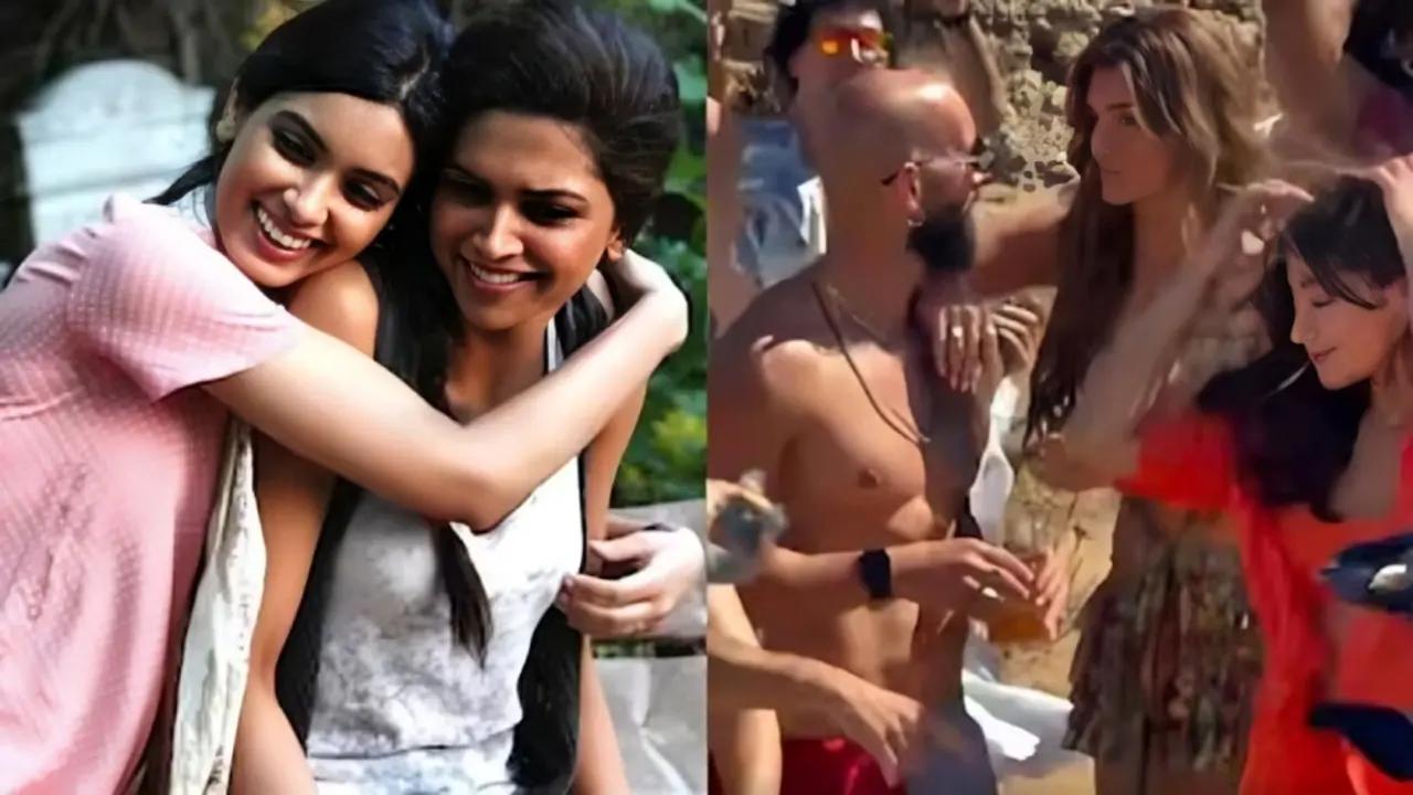 Kriti Sanon and Rashmika Mandanna’s Cocktail 2 BTS gives fans major Deepika