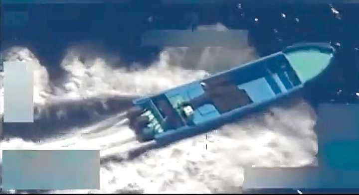 Estados Unidos ataca 4 narcolanchas en el Pacífico