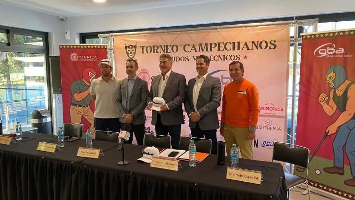 Anuncian Torneo de Golf Campechanos 2025: Rudos vs Técnicos