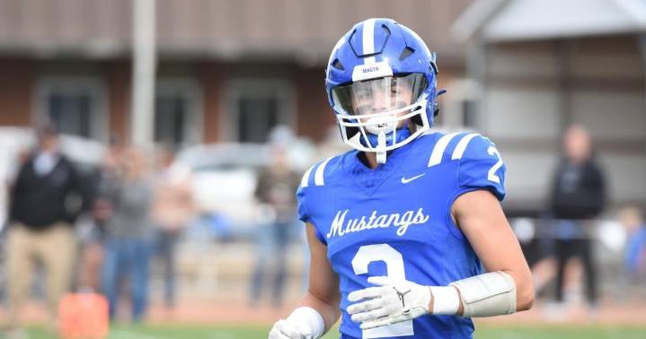 Montana football commit Dawson Hammond continues to pile up numbers for No. 1 Malta