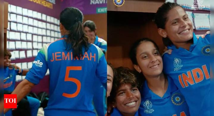 Behind the scenes: How India women's team celebrated the emotional win vs Australia in the dressing room
