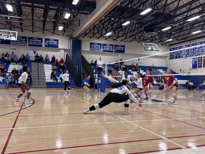 Hall Volleyball Stages Major Comeback, Defeats Conard