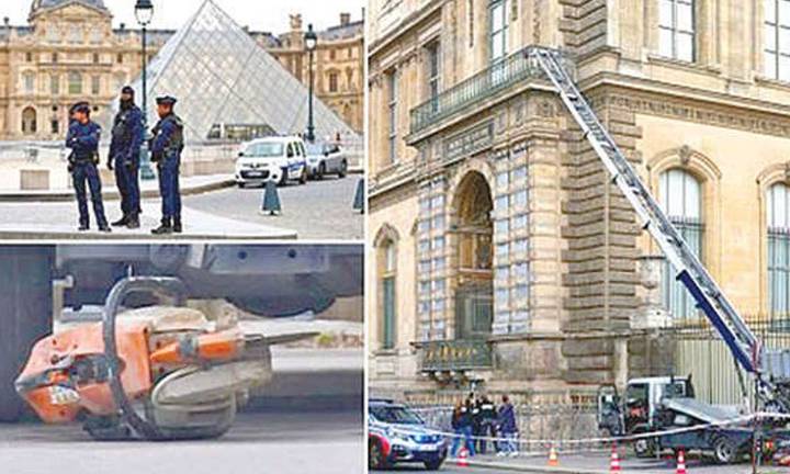 Thieves break into France's Louvre Museum