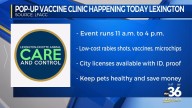 Pop-up vaccine clinic happening in Lexington