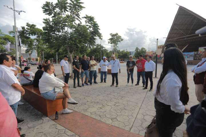 El corazón de Cancún se vuelve sustentable: Parque de Las Palapas elimina plásticos de un solo uso