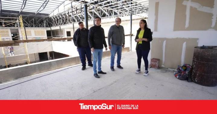 Obras Obra del albergue del Rocha entra en su etapa final