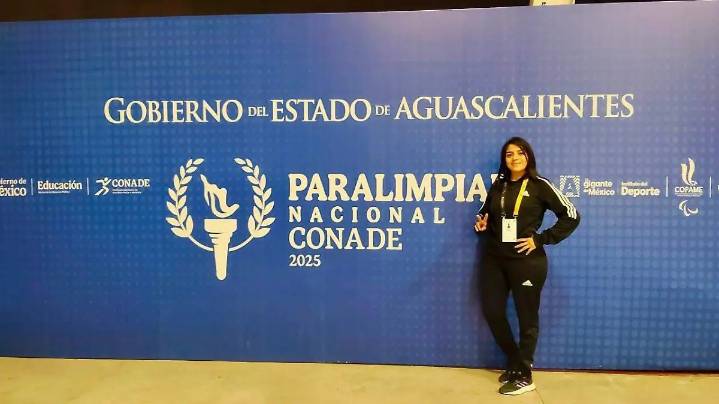 Profesora Gabriela Maya marca un parteaguas en Paralimpiada