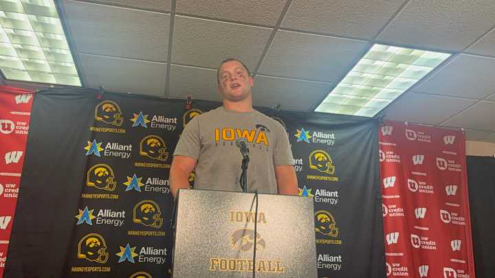 Video: Aaron Graves nearly had pick six in win over Wisconsin