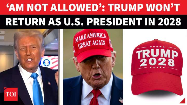 ‘TOO BAD’: Trump Admits He’s Not Allowed 3rd Presidential Term After Mike Johnson Rules It Out