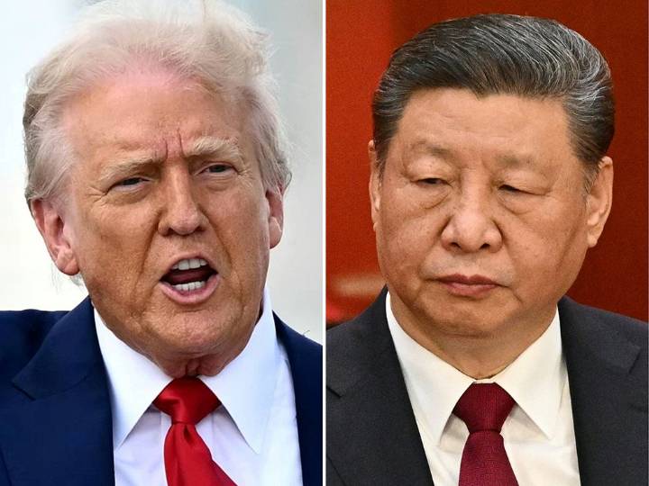Trump threatens 'massive' tariffs on China over rare