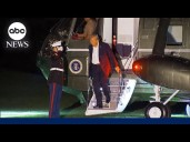 Trump returns to White House after 'peace' deal