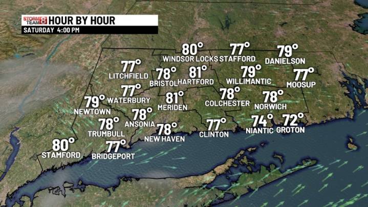 Bright and warm for this first Weekend of October