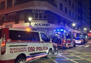 Un motorista, herido al ser arrollado por un coche en Gijón