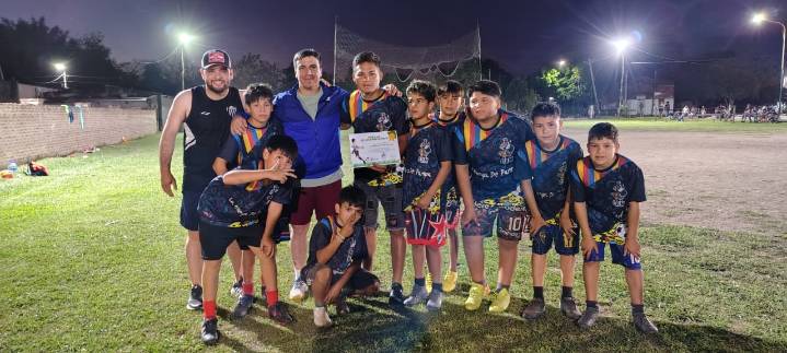 La Verde: El Municipio realizó un Encuentro de Fútbol Infantil
