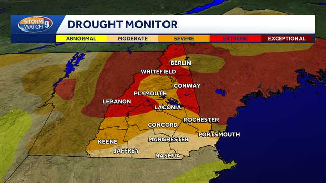 Drought conditions improve across New Hampshire