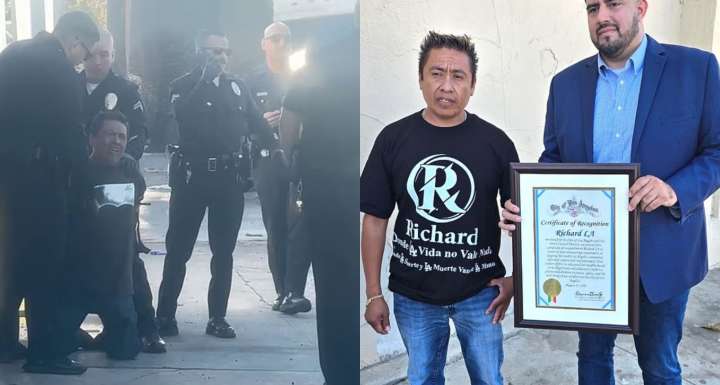 Agentes de ICE Balean a Creador de Contenido Mexicano en Operativo al Sur de Los Ángeles, EUA