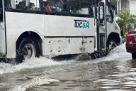 Intensas lluvias provocan severas inundaciones en Playa del Carmen: VIDEO
