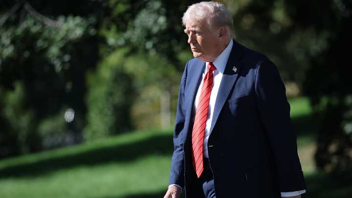 Trump gets Covid vaccine and flu shot in 2nd yearly checkup