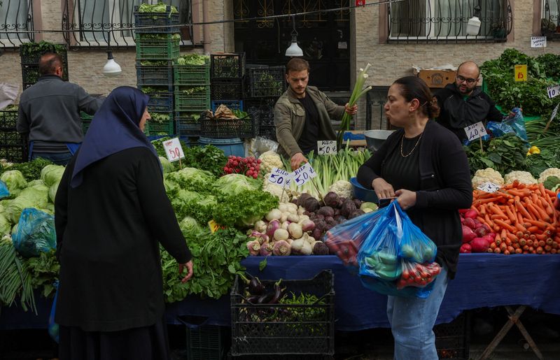 Turkey's monthly inflation seen at 2.83% in October, year