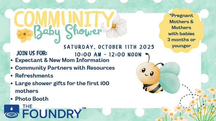 The Foundry set to host Community Baby Shower on Oct. 11