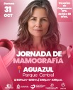 A Aguazul llega la Unidad Móvil Rosa de toma de mamografías este 31 de octubre.