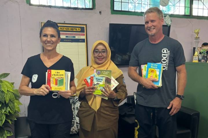 Williamsburg Dojo instructor continues personal mission of helping Indonesian children