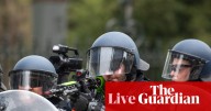 Australia news live: Allan says police ‘had the powers’ to deal with Melbourne protest that turned violent