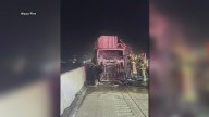 Semi truck fire shuts down Interstate 35 in Waco for hours