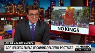 'Despicable Lie': Chris Hayes Shreds MAGA's Attack On No Kings Protests