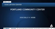 Portland Community Center opens its doors to Gregory fire evacuees