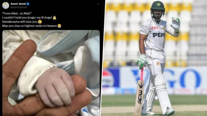 Cricket Aamir Jamal Mourns Death of Newborn Daughter, Pakistan National Cricket Team All