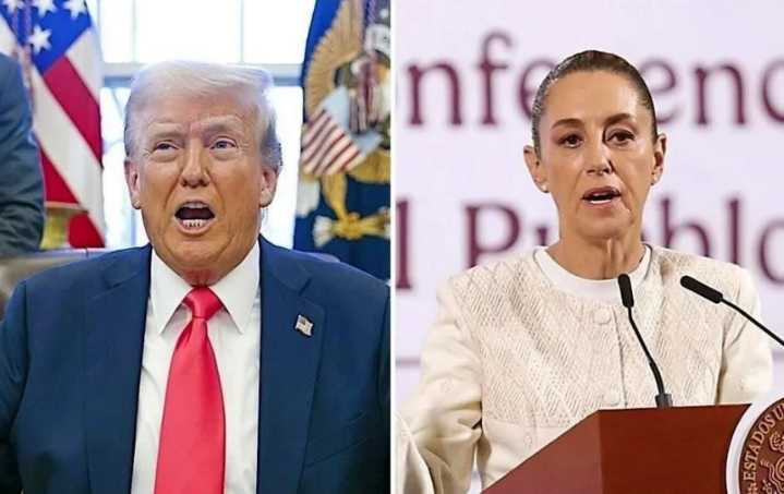 Sheinbaum es valiente, pero gobiernan los cárteles: Trump