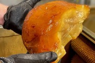 Hallan en Rusia una pieza de ámbar de casi dos kilos y medio