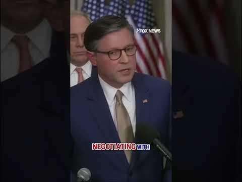 Speaker Johnson: I'm stunned that Dems have decided to shut the government down #government #shorts