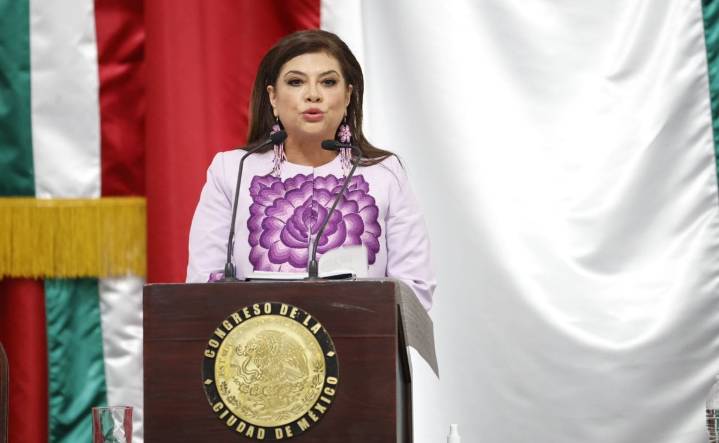 Clara Brugada rinde su primer informe de gobierno al frente de la CDMX: propone diálogo republicano