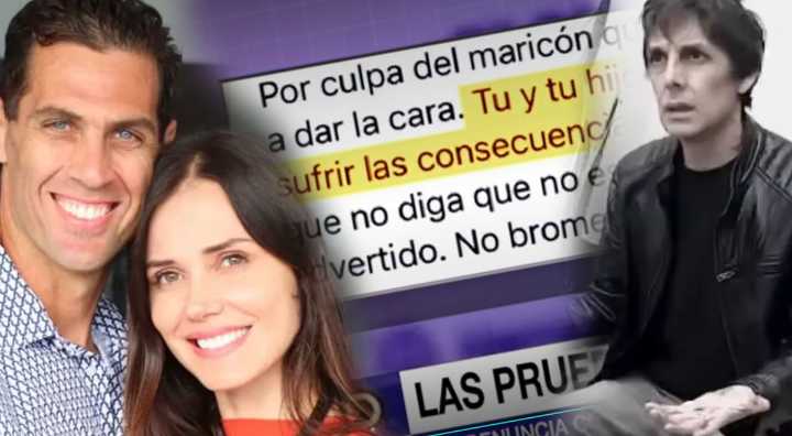 Exponen FUERTES chats de Gustavo Salcedo y la esposa de productor vinculado a Maju Mantilla antes de agresión: "Por culpa del mari..."